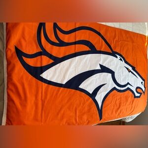 NFL Denver Broncos full size flag.